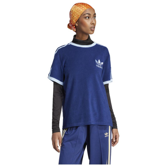 Adidas Γυναικεία κοντομάνικη μπλούζα Terry 3-Stripes Tee